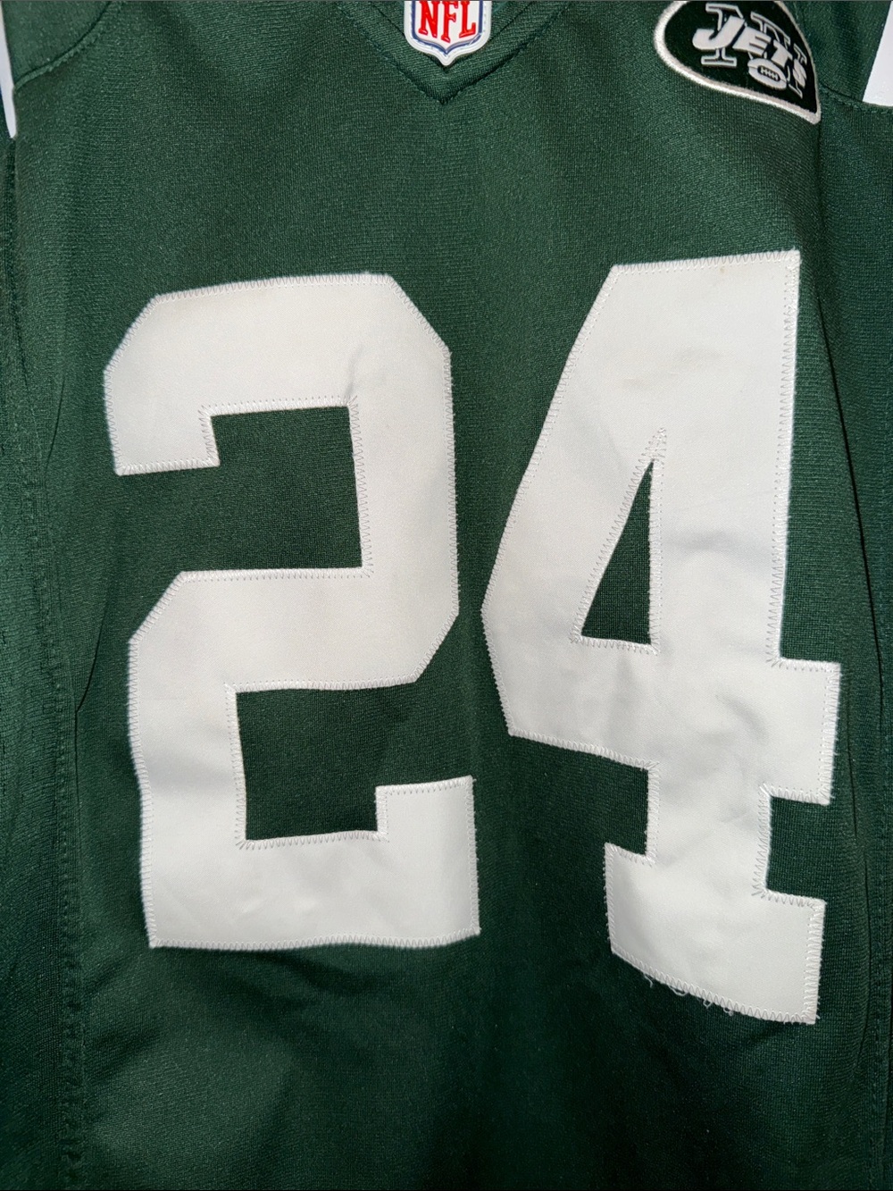 Nike NFL New York Jets Darrelle Revis #24 Football Jersey Youth Size Medium 🔥G15 - Picture 4 of 6
